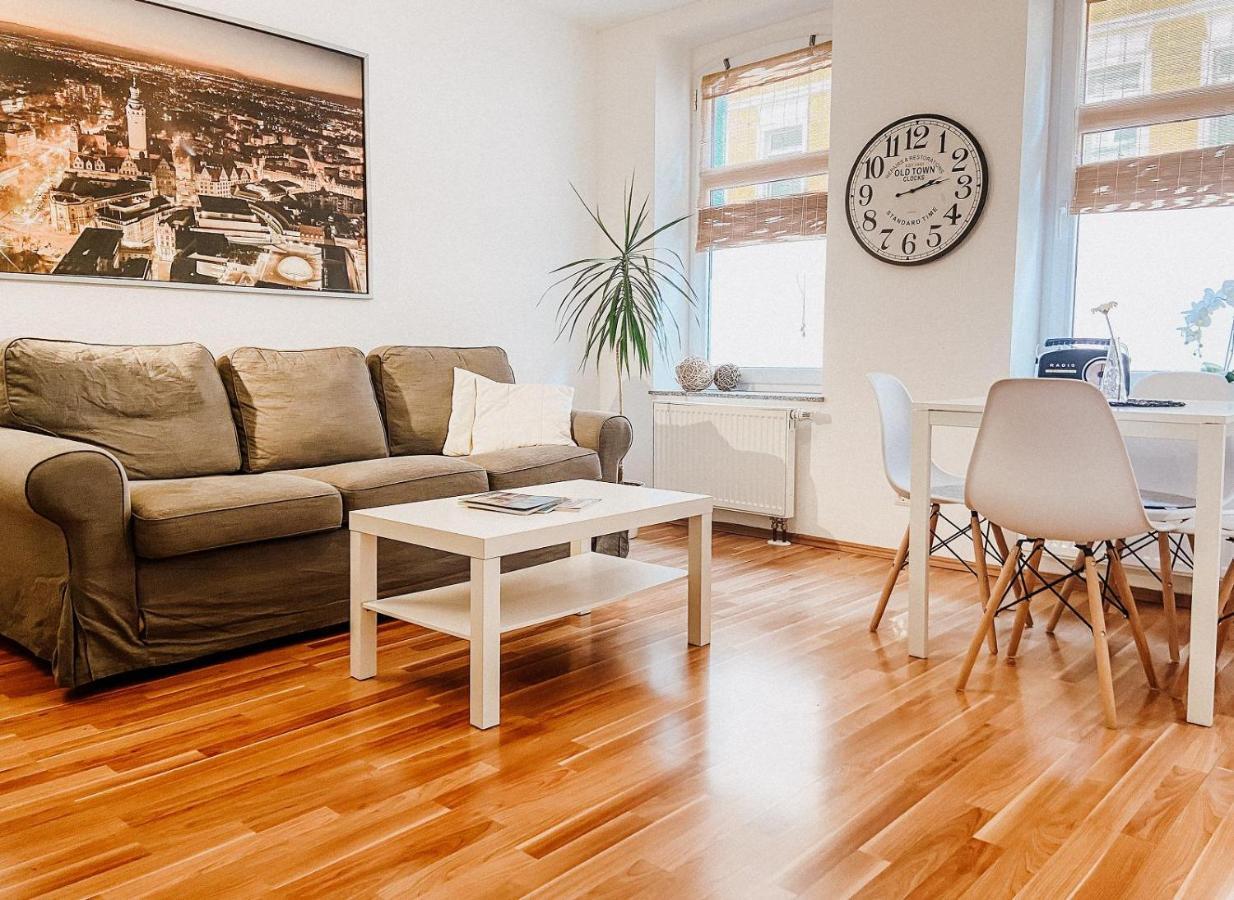 Gemuetliche Fewo Mit Balkon Leipzig Extérieur photo